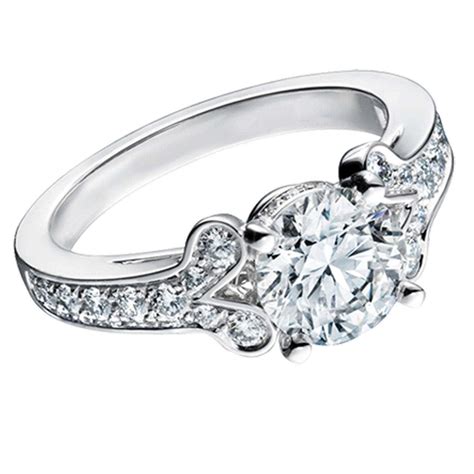 cartier ballerine solitaire ring.